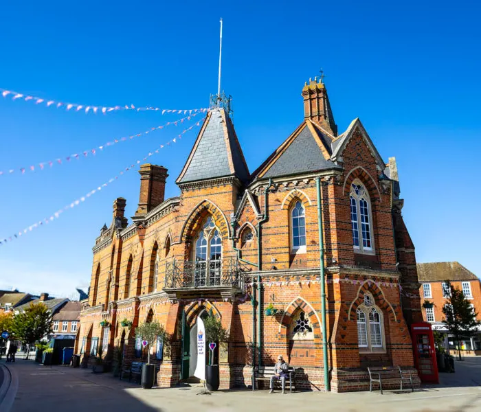 Wokingham town centre — window cleaning by Andy Jones