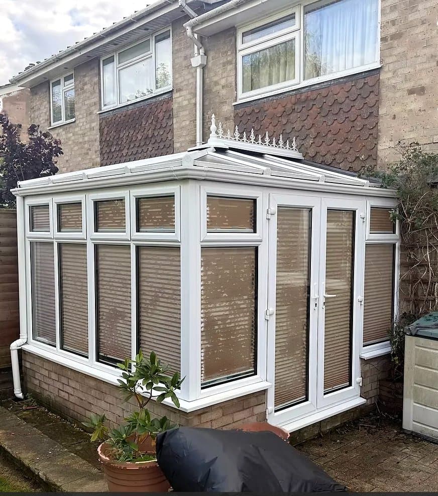 Conservatory after professional cleaning